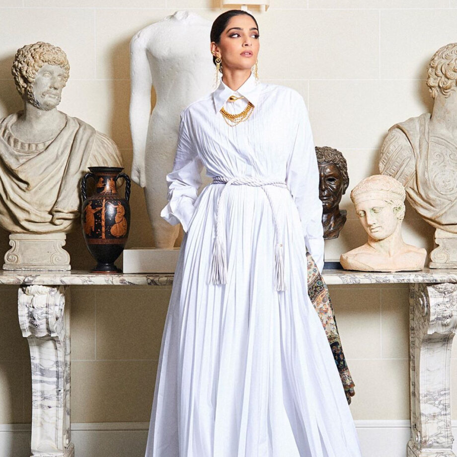 Take Cues From Sonam Kapoor On How To Style Your White Outfits: See Pics Here - 3