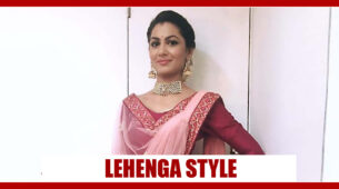 Take Cues From Kumkum Bhagya Fame Sriti Jha On How To Style Our Lehenga Celebrity Style