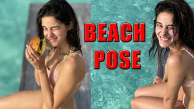 Take Cues On Posing At A Beach With Ananya Panday: See Hot Pics