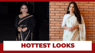 The Evergreen Vidya Balan In Black Saree Or White Saree: In Which Saree Does The Veteran Diva Have The Hottest Looks?
