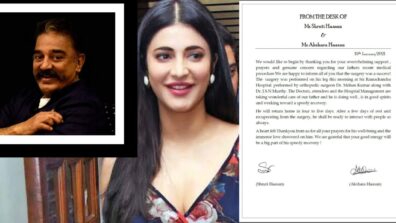 The surgery was a success – Shruti Haasan on father Kamal Haasan’s leg injury