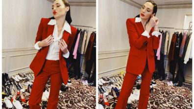 Throwback: Have You Seen Gal Gadot’s Ravishing Look In Red Pantsuit