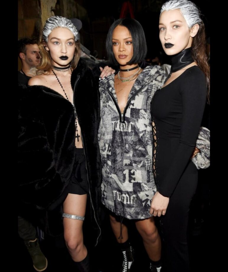 Throwback: Rihanna Alongside The Hadid Sisters Is A Trio We Never Thought We Would See Together - 0