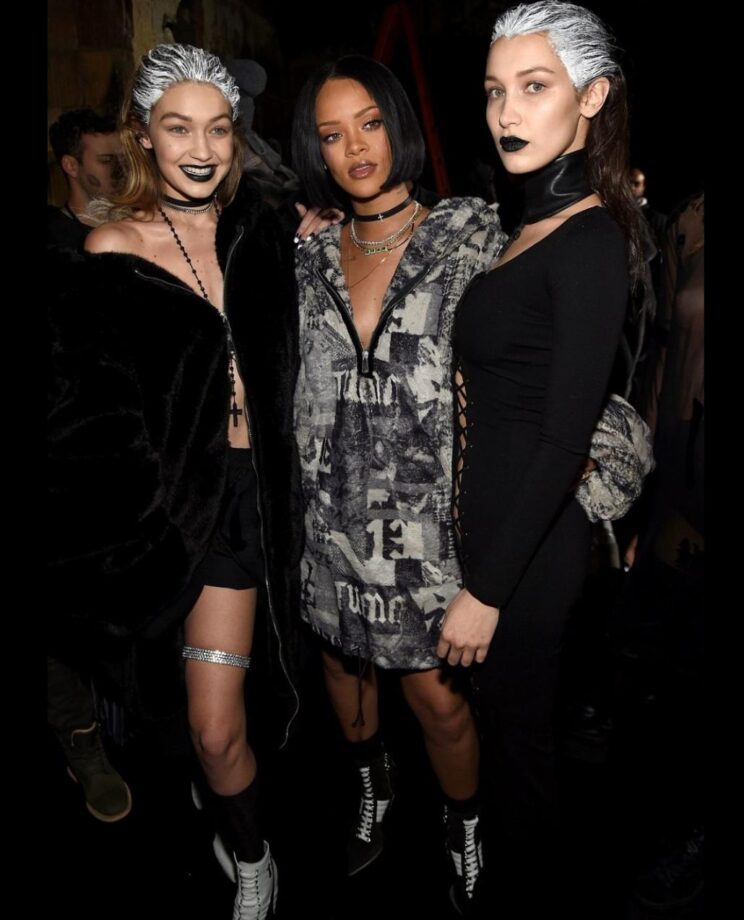 Throwback: Rihanna Alongside The Hadid Sisters Is A Trio We Never Thought We Would See Together - 1