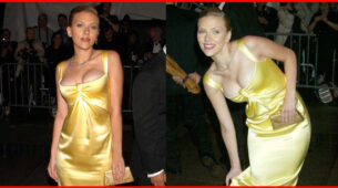 Throwback: Scarlett Johansson Looks Like A Bombshell In A Yellow Gown