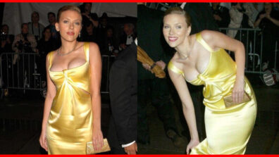 Throwback: Scarlett Johansson Looks Like A Bombshell In A Yellow Gown