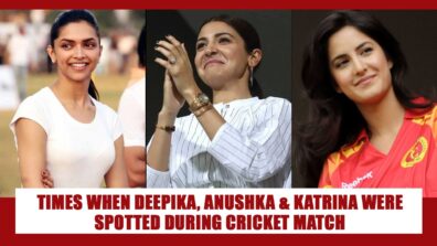 Times when Katrina Kaif, Deepika Padukone and Anushka Sharma raised the glamour quotient on a CRICKET MATCH