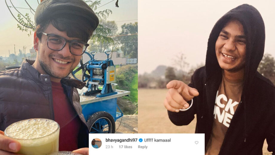 TMKOC fame Samay Shah aka Gogi shares romantic quote, Bhavya Gandhi says 'uffff kaaamal'