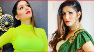 Top 3 Hottest Looks Sapna Choudhary In Green Attire