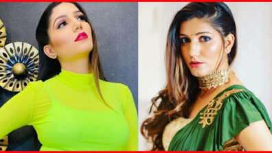 Top 3 Hottest Looks Sapna Choudhary In Green Attire