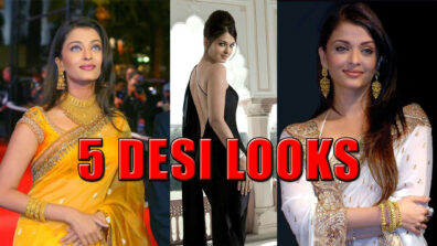 Top 5 Hottest Desi Looks Of Aishwarya Rai Bachchan