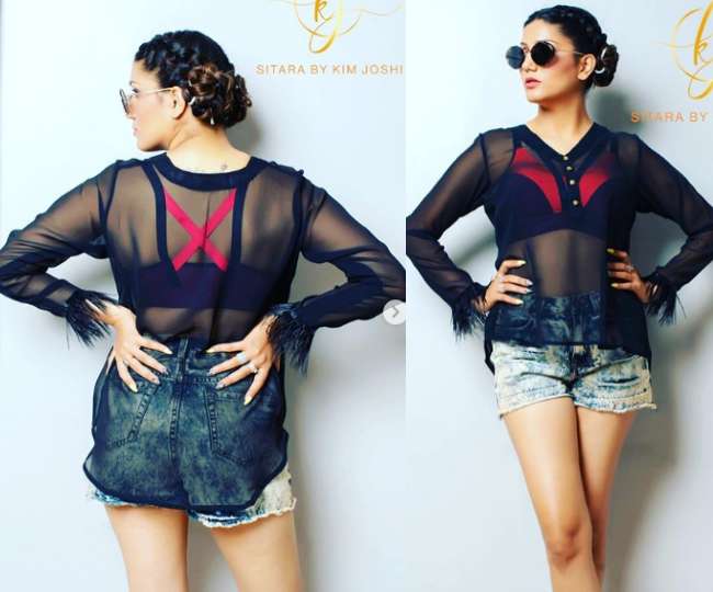 Top Sapna Choudhary’s Tempting Looks In Western Outfits - 0