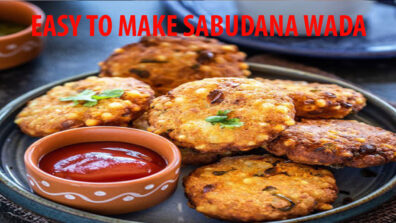 Try Sabudana Wada Recipe That Will Make You Lick Your Fingers