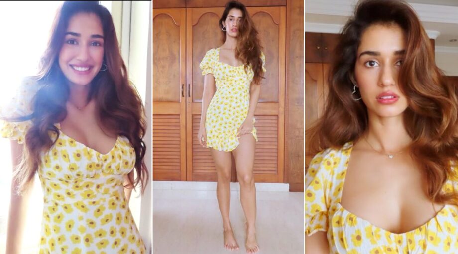 Upgrade Your Floral Dress Ideas With Disha Patani: Have A Look Here - 4