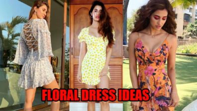 Upgrade Your Floral Dress Ideas With Disha Patani: Have A Look Here