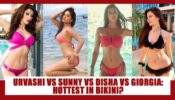 Urvashi Rautela Vs Disha Patani Vs Giorgia Andriani: Attractive in Bikini Look? Vote Now