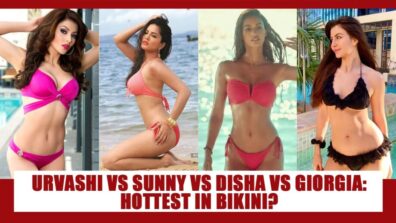 Urvashi Rautela Vs Disha Patani Vs Giorgia Andriani: Attractive in Bikini Look? Vote Now