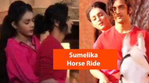 [Video] #Sumelika Chemistry: When Sumedh Mudgalkar & Mallika Singh went on a romantic horse ride together