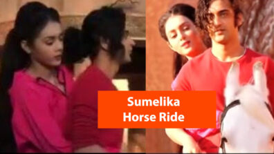 [Video] #Sumelika Chemistry: When Sumedh Mudgalkar & Mallika Singh went on a romantic horse ride together