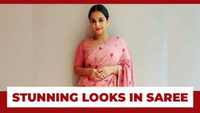 Vidya Balan & Her Stunning Looks In Saree: Take A Look