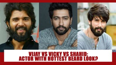 Vijay Deverakonda Vs Vicky Kaushal Vs Shahid Kapoor: Actor with the best beard fashion?