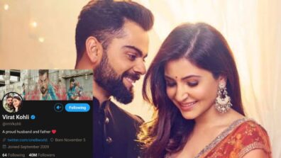 Virat Kohli changes his Twitter bio after parenthood, internet melts in awe