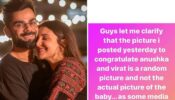Virat Kohli’s brother Vikas Kohli confirms first pic of Virat and Anushka’s baby girl is fake