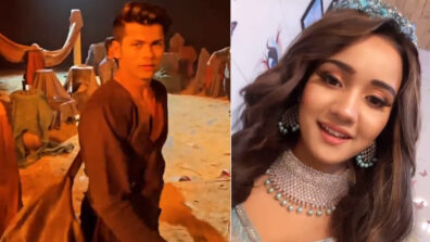 Watch video: Unseen rare footage of Siddharth Nigam and Ashi Singh’s last day of Aladdin shoot goes viral on social media