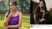 Where the light pours in: Taarak Mehta Ka Ooltah Chashmah’s Palak Sindhwani stuns in purple, Geeta Ben Rabari calls her gorgeous