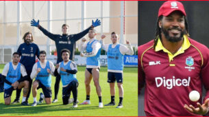 Winning Squad: Cristiano Ronaldo shares new kick-ass team photo, Chris Gayle likes it