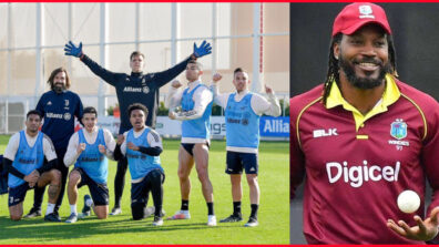 Winning Squad: Cristiano Ronaldo shares new kick-ass team photo, Chris Gayle likes it