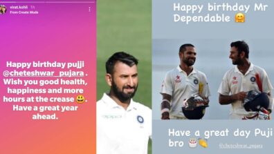 Wish you good health & happiness: Virat Kohli & Shikhar Dhawan wish Cheteshwar Pujara on his birthday, fans love it