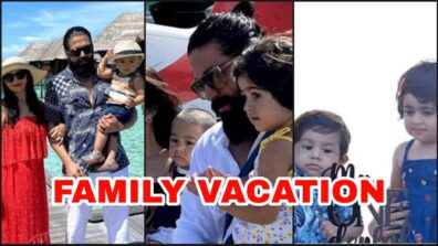 Yash & Radhika Pandit’s most adorable moments from Maldives that are FAMILY GOALS