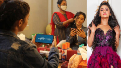 Yeh Rishta Kya Kehlata Hai beauty Shivangi Joshi shares unseen rare moment of her makeup room, fans go wow