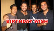 Yuvraj Singh shares a special cute birthday wish for Farhan Akhtar, fans love it