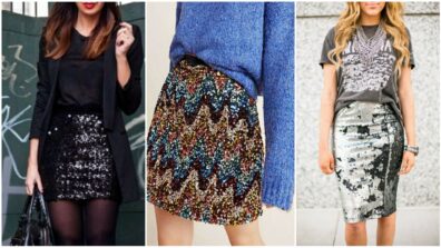 Ideas To Pair Sequin Skirt With Tees