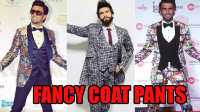 5 Times When Ranveer Singh Stunned Us By His Fancy Coat Pant Outfits, See Pictures