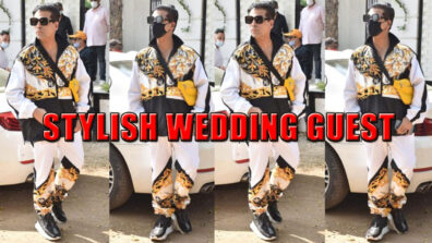 A 1.5L Versace Set Is All You Need From Karan Johar For A Stylish Wedding Guest: See Pic