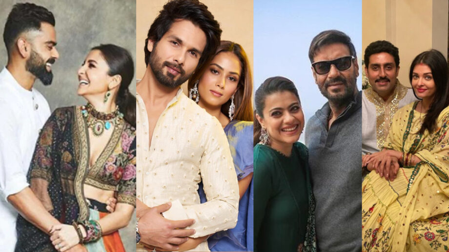 Abhishek-Aishwarya Vs Ajay-Kajol Vs Shahid-Mira Vs Virat-Anushka: Which couple looks the most charming in desi ethnic fashion wear? Vote now 1