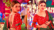 About Last Night: Avneet Kaur looks like a queen in red designer lehenga choli, Mahima Maheshwari can’t stop admiring it