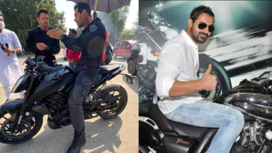 Action Master: John Abraham performs high-octane bike stunt in public, fans can’t stop admiring