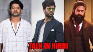 ADORABLE: When South Superstars Prabhas, Vijay Deverakonda & Yash Spoke In Hindi To Wow Fans