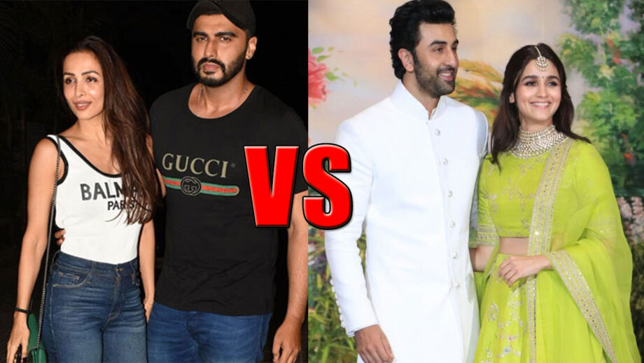 Alia Bhatt With Ranbir Kapoor VS Malaika Arora With Arjun Kapoor: Which Bollywood Love Birds Jodi You Like The Most?