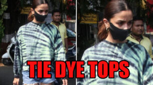 Alia Bhatt’s Hot Looks In Tie Dye Tops With Denim Bottoms