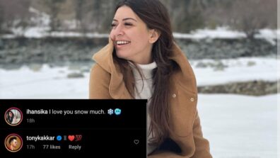 All Smiles: Hansika Motwani is a gorgeous ‘snow girl’, Tony Kakkar is lovestruck