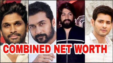 Allu Arjun, Suriya, Mahesh Babu, Yash: Combined net worth will stun you