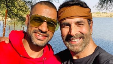 Always fun time with you paaji: Shikhar Dhawan enjoys special meeting with Akshay Kumar, fans love it