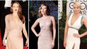 Angelina Jolie, Scarlett Johansson, Margot Robbie: Attractive looks in nude dress looks