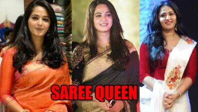 5 Attractive Photos of Anushka Shetty That Prove She’s The Original Saree Queen of South