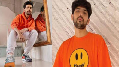 Armaan Malik Rocks In Orange Sweatshirt With White Bottoms, See Picture